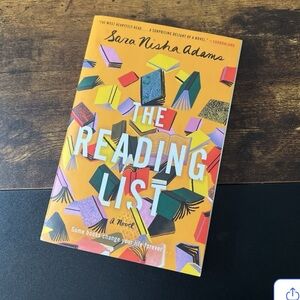 The Reading List by Sara Nisha Adams- Multicolor Cover
